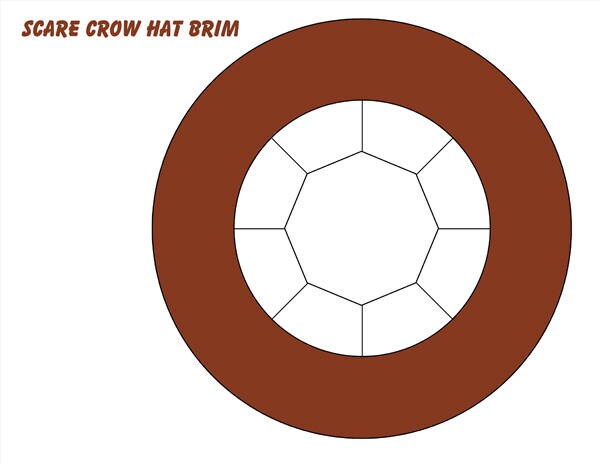 Scarecrow Party Hat