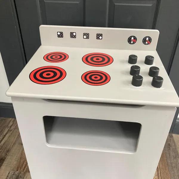 Printable Play Kitchen Decals