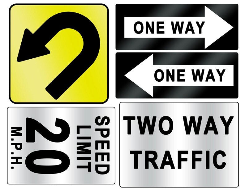 18 Printable Road Signs