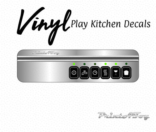 Vinyl Dishwasher Play Kitchen Decal
