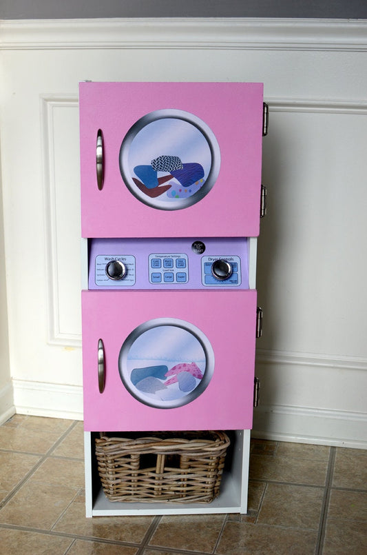 DIY Laundry Playhouse Decals