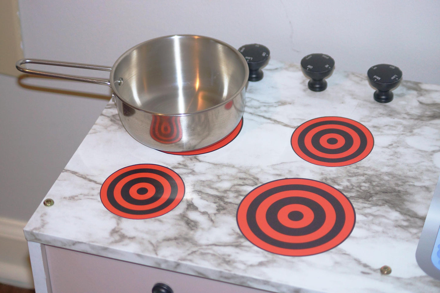 10cm Electric Burners; A4 size.