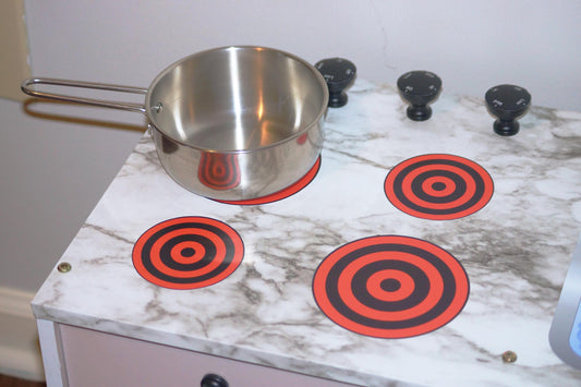 10cm Electric Burners; A4 size.