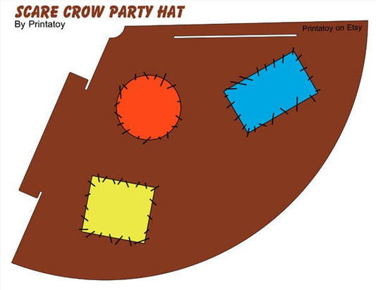 Scarecrow Party Hat