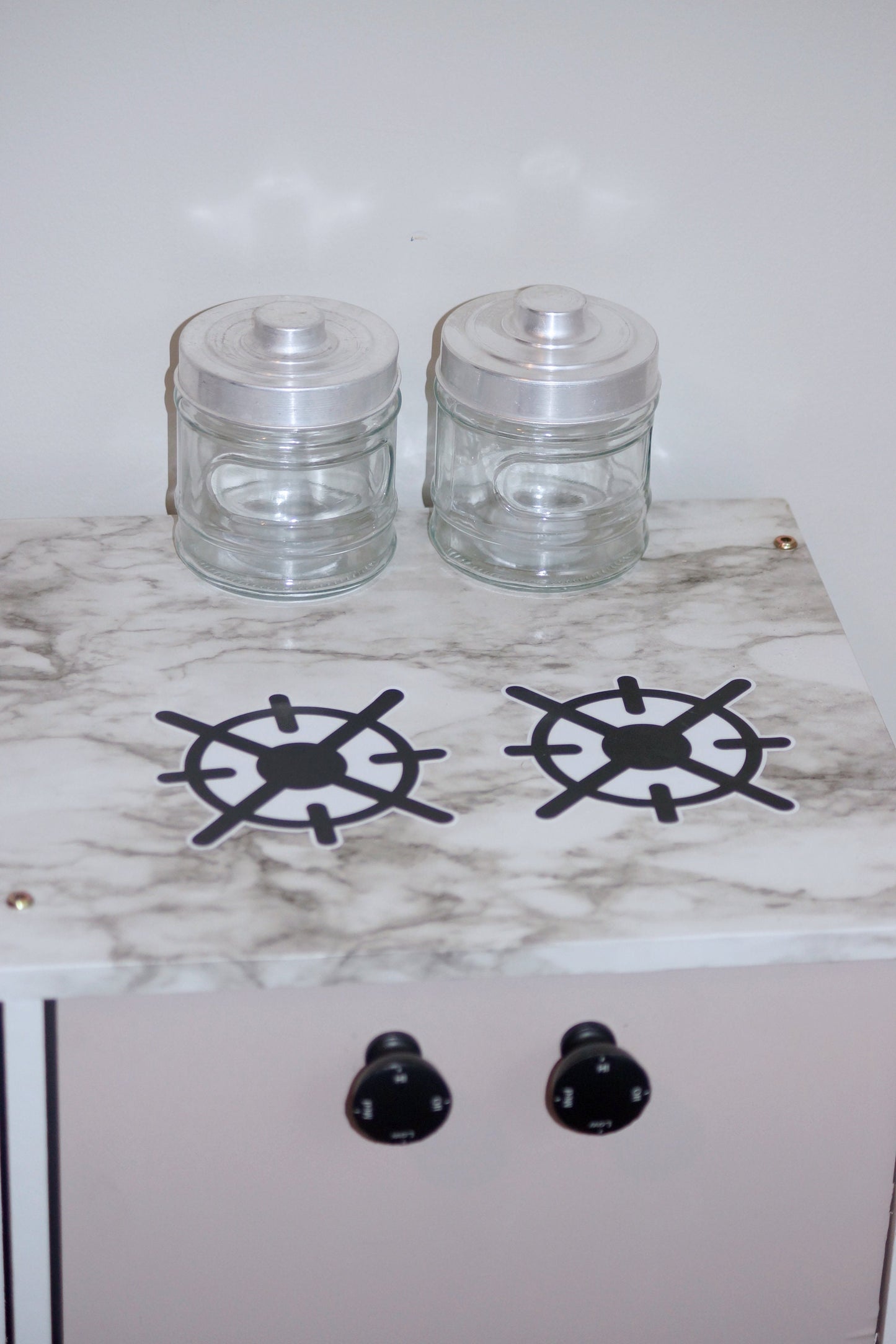 Gas Stove Play Kitchen Decals Bundle