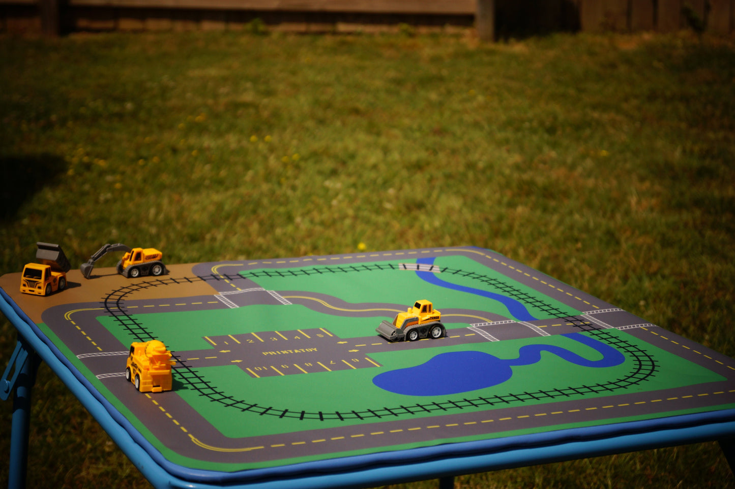 Custom Size Train Table Decal