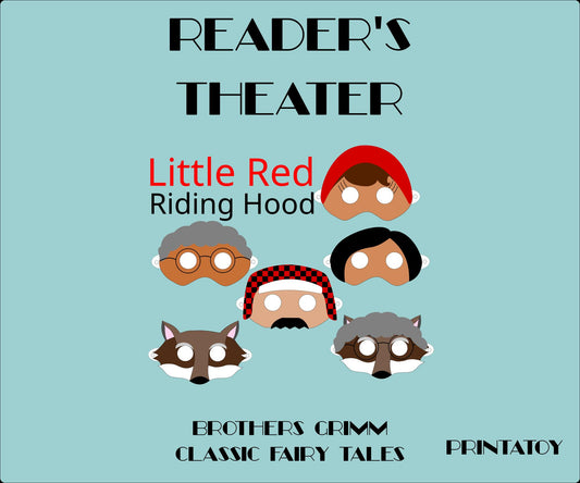 Little Red Riding Hood Reader’s Theater Script with Printable Masks