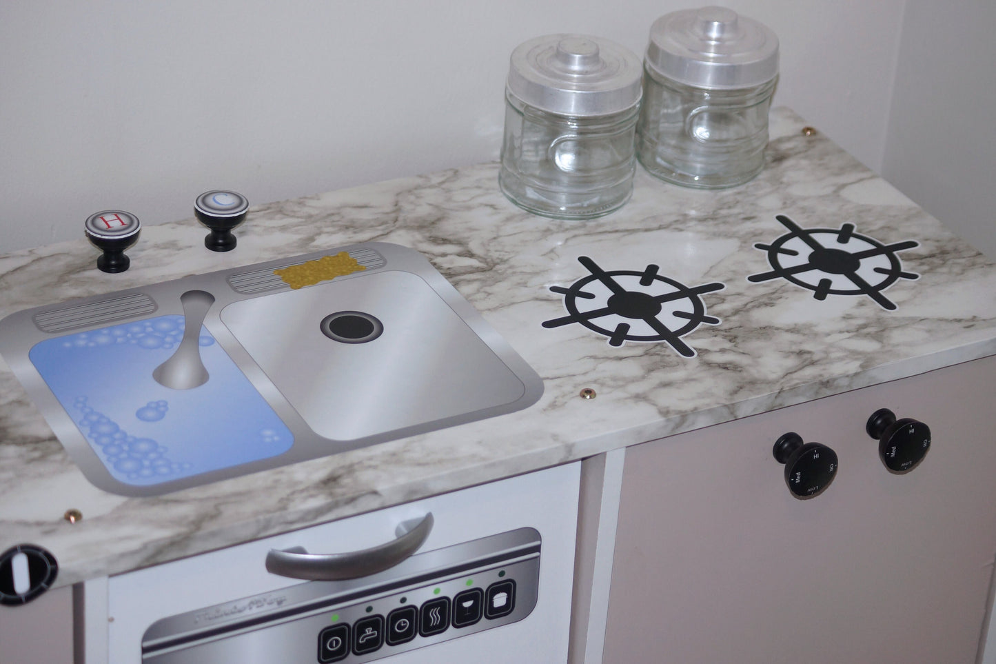 Vinyl Dishwasher Play Kitchen Decal