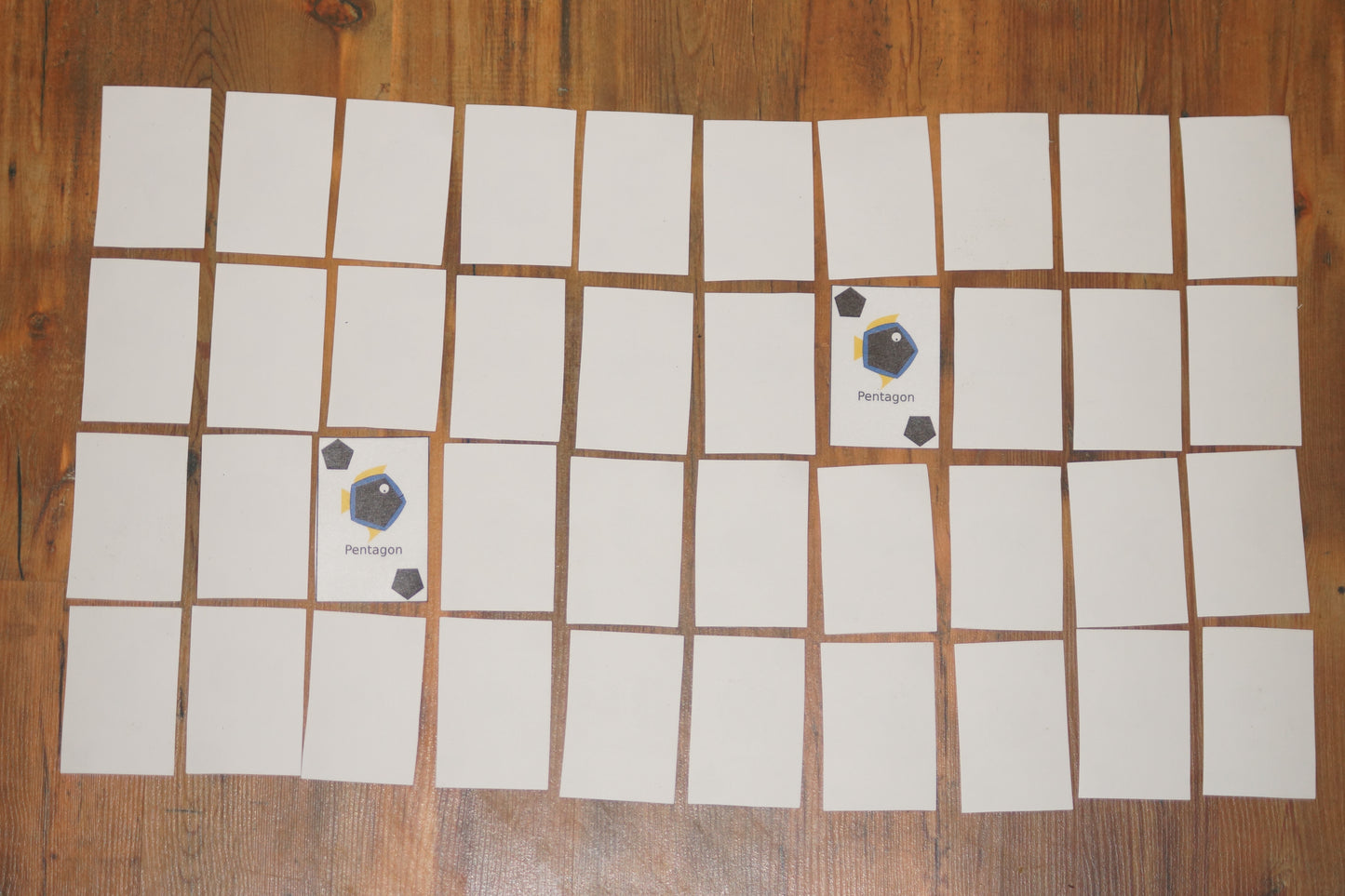 Go Fish Shapes Edition – Printable Card Game with Ocean Animals