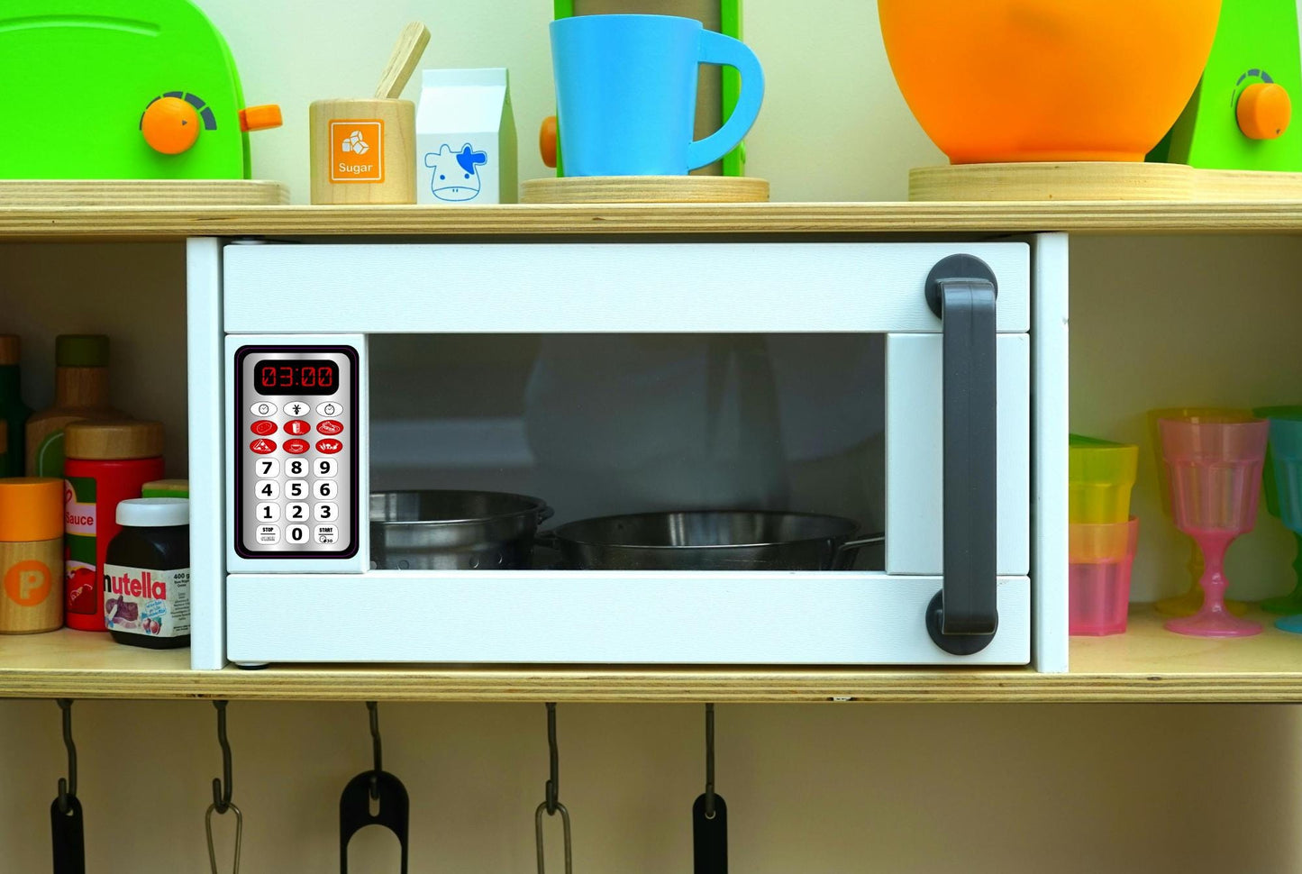 Microwave Vinyl Play Kitchen Decal