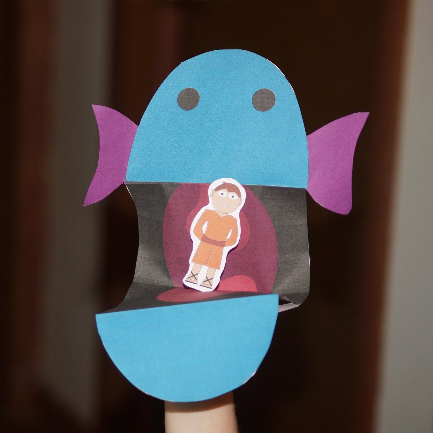Jonah and the Big Fish Puppet