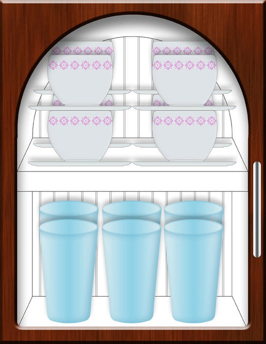 Printable Cupbord Decal for DIY Play Kitchen