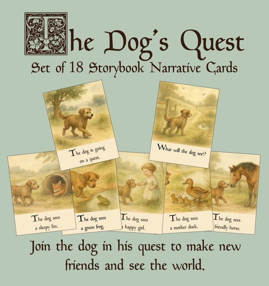 The Dog's Quest - Set of 18 Storybook Narrative Cards