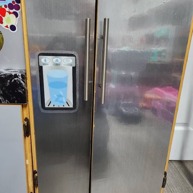 Refrigerator Vinyl Play Kitchen Decals