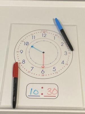 Printable Clock Face
